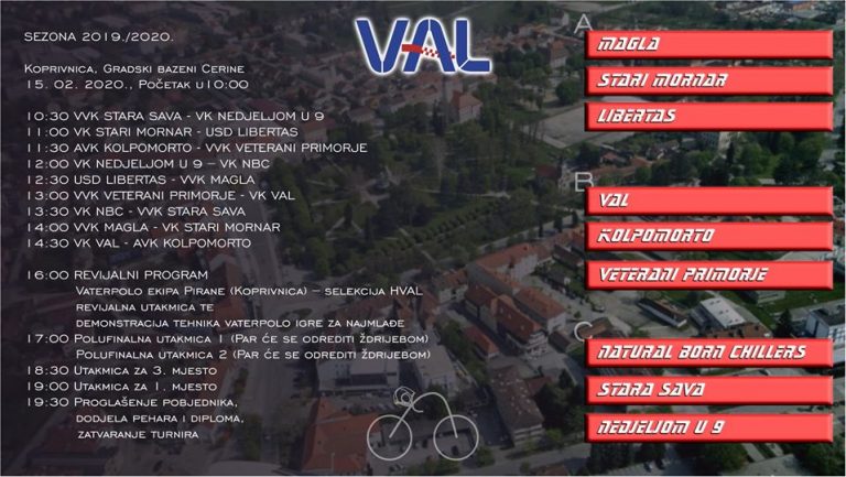 Vaterpolo turnir u Koprivnici