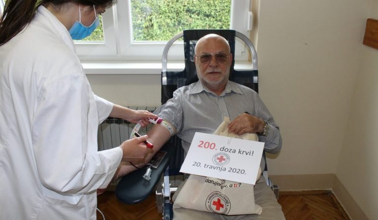 Stjepan Lončar krv je dao čak 200 puta, a Božidar Kozulić i Zoran Matovina svaki po sto puta
