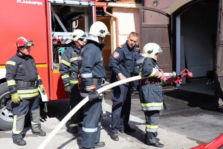 U Koprivnici nastavljeno osposobljavanje za vatrogasne dočasnike