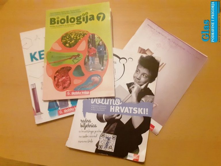 Grad Koprivnica će osnovnoškolcima osigurati besplatne radne bilježnice