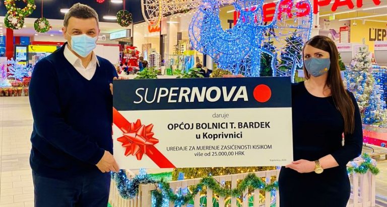 Supernova darovala koprivničkoj Općoj bolnici medicinske uređaje