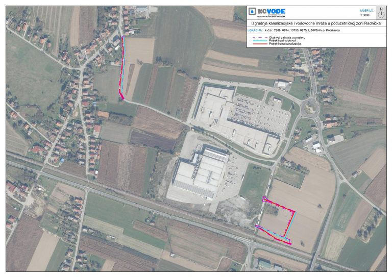 Započela izgradnja vodovodne i kanalizacijske mreže u poduzetničkoj zoni Radnička i dijelu Ulice Gorička vrijedna gotovo milijun kuna