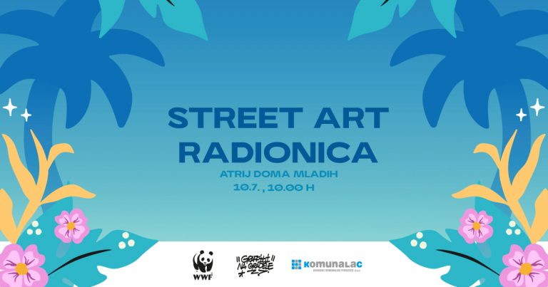 U Domu mladih održava se Street art radionica