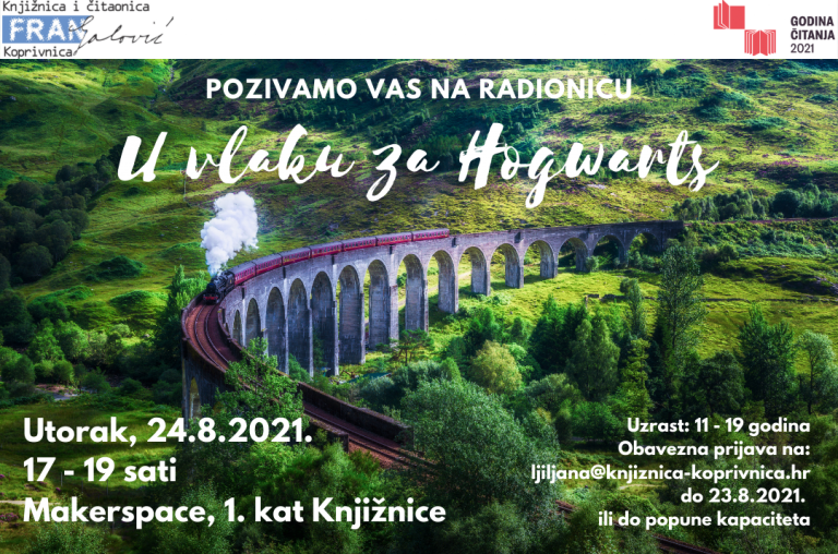Počinju prijave za još jednu Harry Potter radionicu u koprivničkoj Knjižnici
