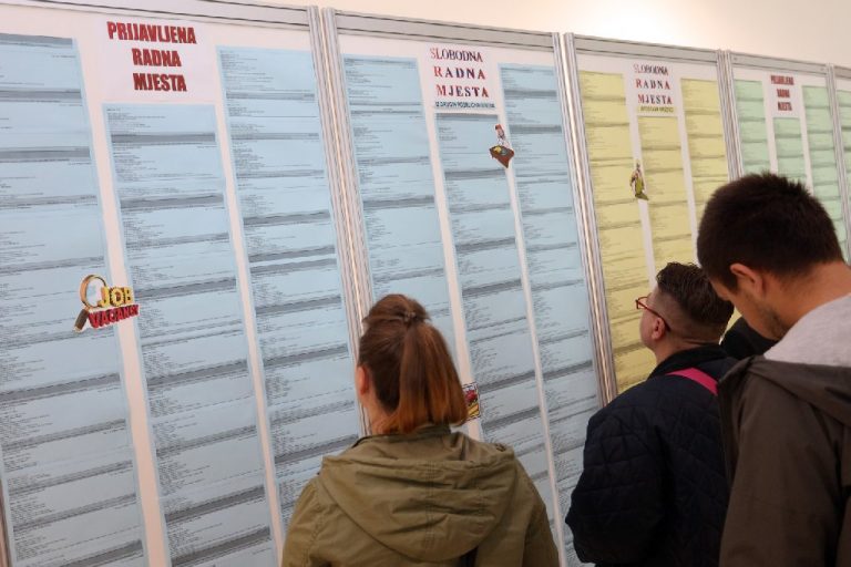 Na području županije nezaposlenost rasla u jednom gradu, pala potražnja za radnicima