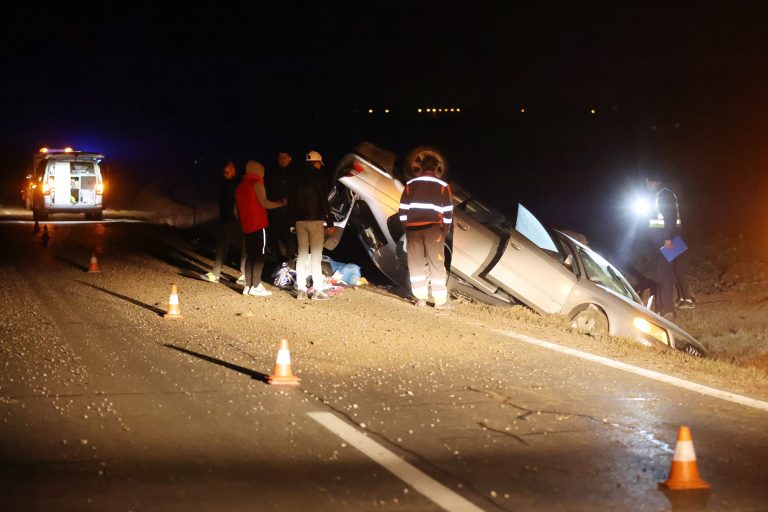 Neiskusna vozačica prevrnula auto na krov u koprivničkom predgrađu