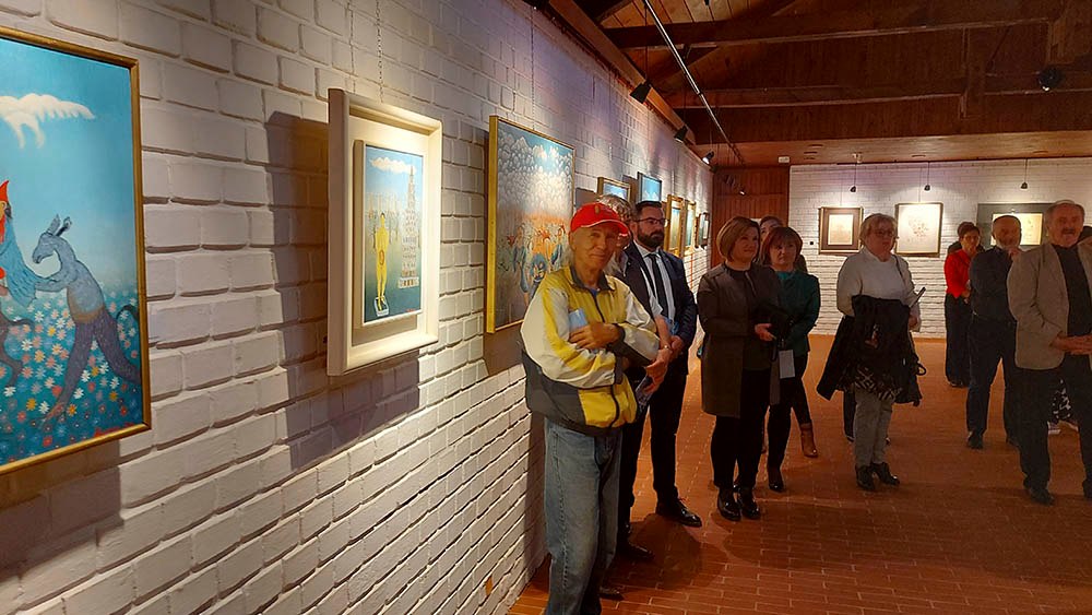 Otvorenje izložbe u Hlebinama/MGK