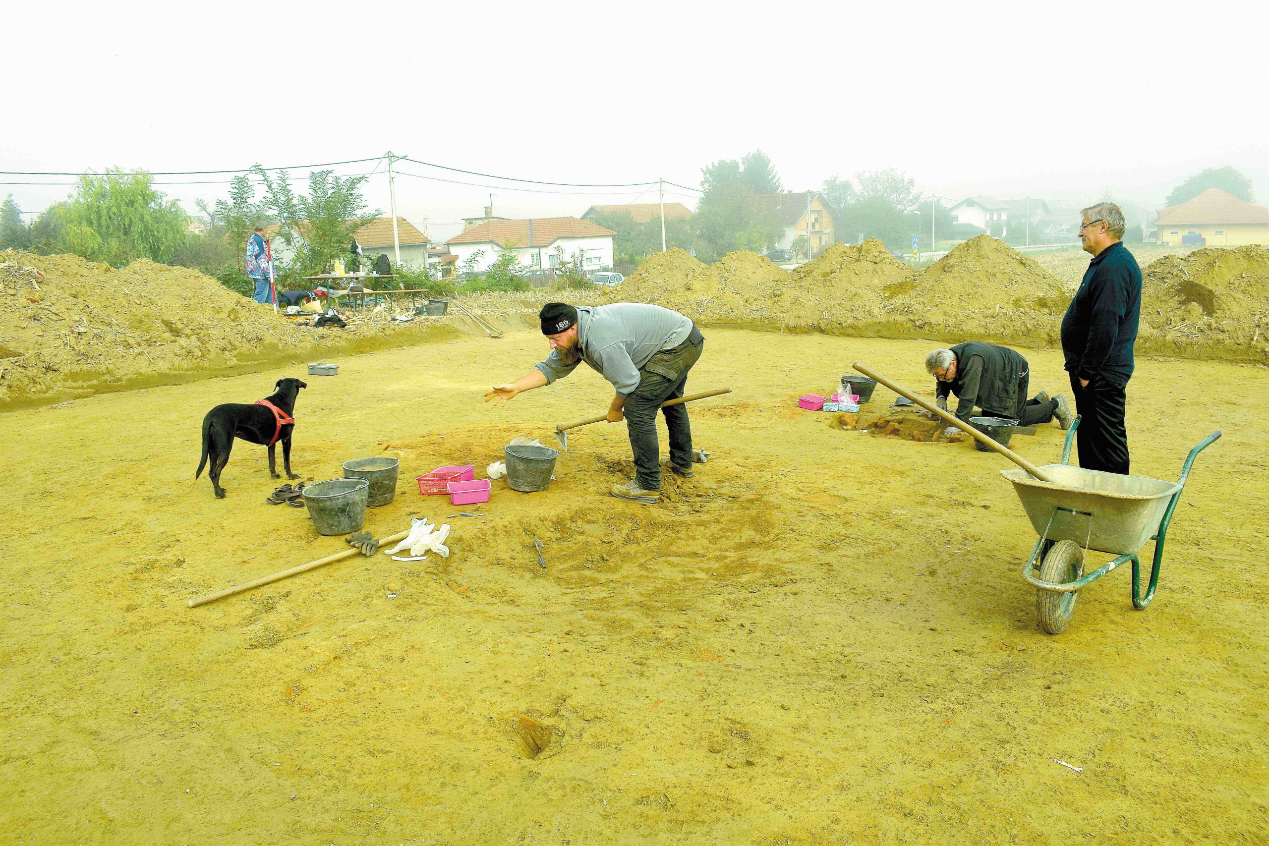 Na lokalitetu su otkriveni ostaci iz kasne antike/IVAN GROBENSKI