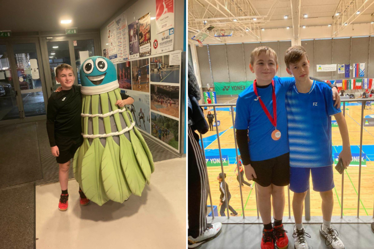 Koprivnički badmintonaš Lovro Matovina osvojio broncu na turniru u Sloveniji