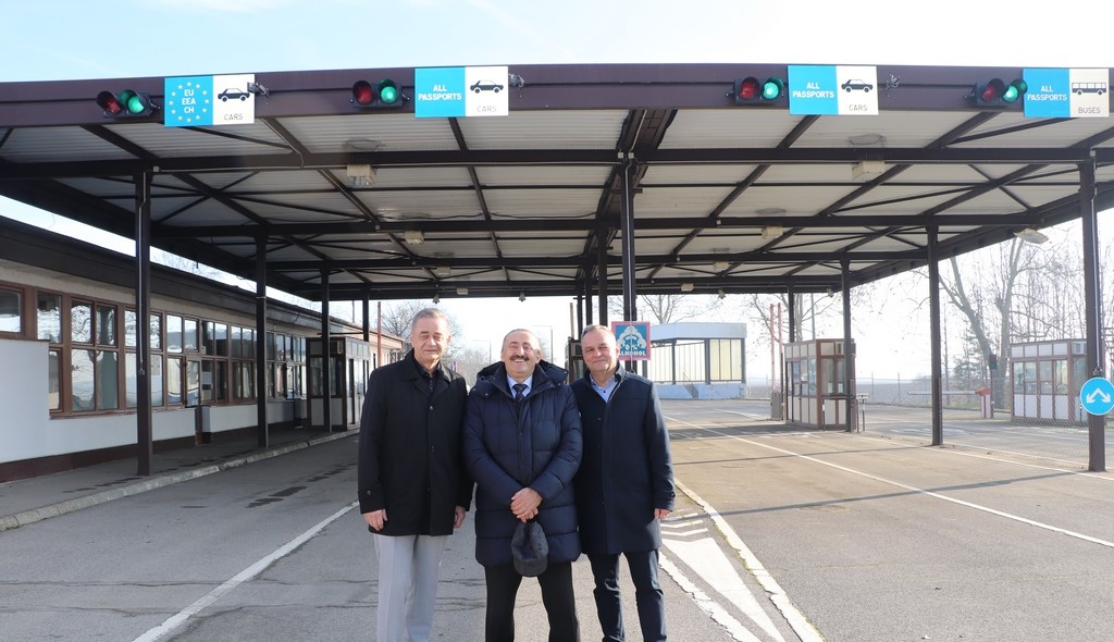 Koren, Ljubić i Milinković na bivšoj granici / KKŽ