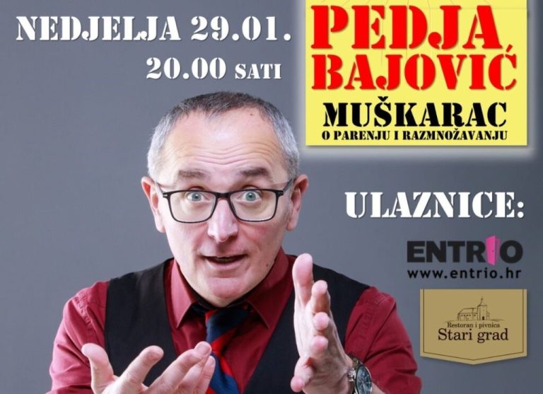 Stand-up show Pedje Bajovića dolazi u Đurđevac, evo gdje možete do svoje karte