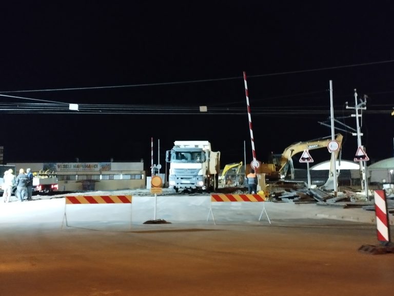 Na izgradnji podvožnjaka Ivanečkog u Koprivnici radi se i noću