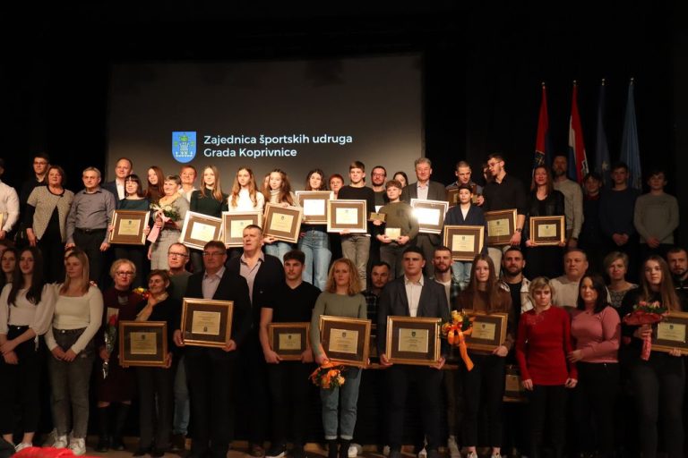 FOTO / Proglašeni najuspješniji koprivnički sportaši
