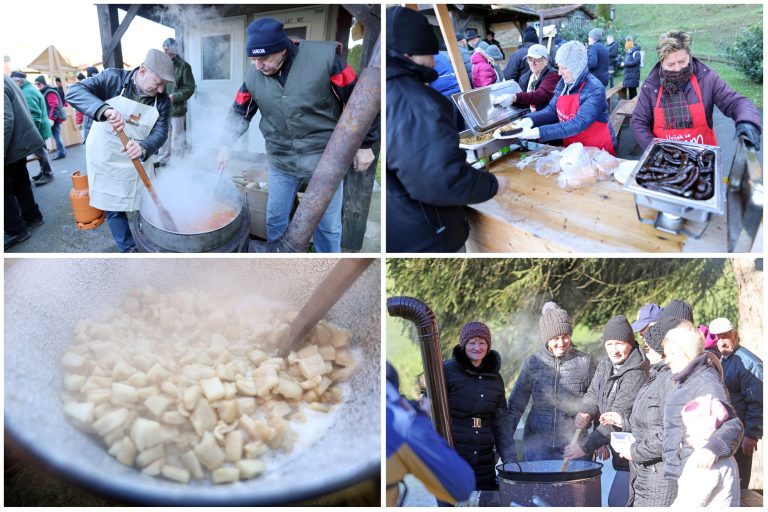 FOTO // Posjetioci Gastrofesta uživali u kolinjskom zelju, čvarcima, jetricama i ostalim specijalitetima