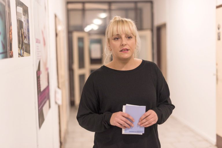 Tanja Špoljar, kustosica AK Galerije/ GPIP