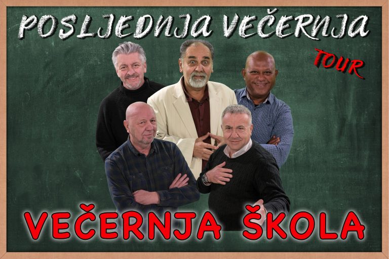 Imamo sretne dobitnice ulaznica za Pervanovu Večernju školu koja u nedjelju stiže u Koprivnicu!