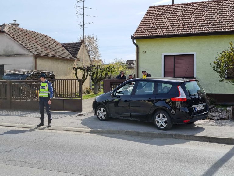 FOTO / Policija otkrila tko je nedužnom čovjeku autom razvalio ogradu i telefonski ormarić