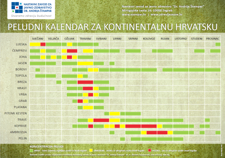 Pelud je jedan od češćih alergena, a simptome je ponekad teško razlikovati od prehlade