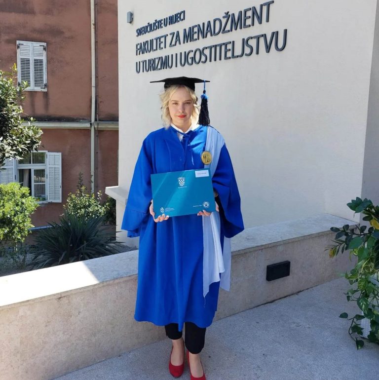 Koprivničanka Jelena Draganić proglašena jednom od najboljih studentica na svom fakultetu