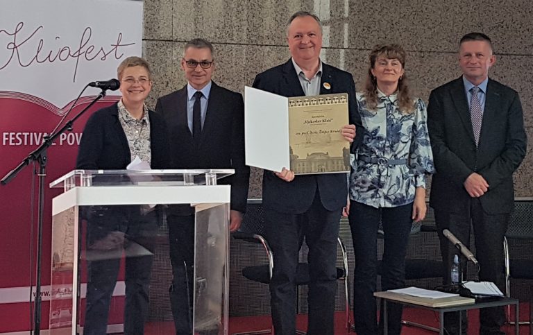 Željko Krušelj primio uglednu nagradu ‘Vjekoslav Klaić’ za popularizaciju povijesti