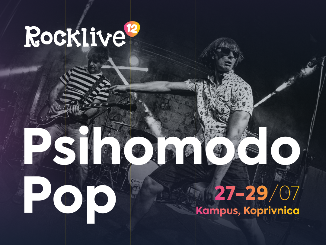 Psihomodo Pop po prvi puta dolazi na festival/ ROCKLIVE