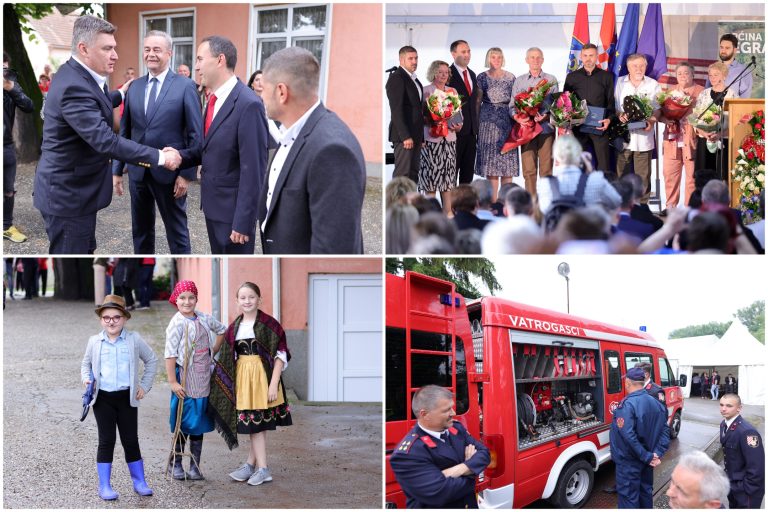 FOTO / Legrad slavi svoj veliki dan, stigao i Milanović te pohvalio agilnost tamošnje vlasti