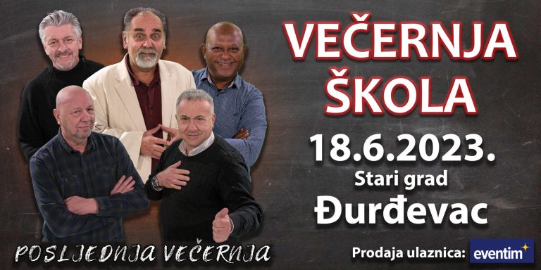 Komedija Posljednja Večernja sa Pervanom i ekipom u Đurđevcu