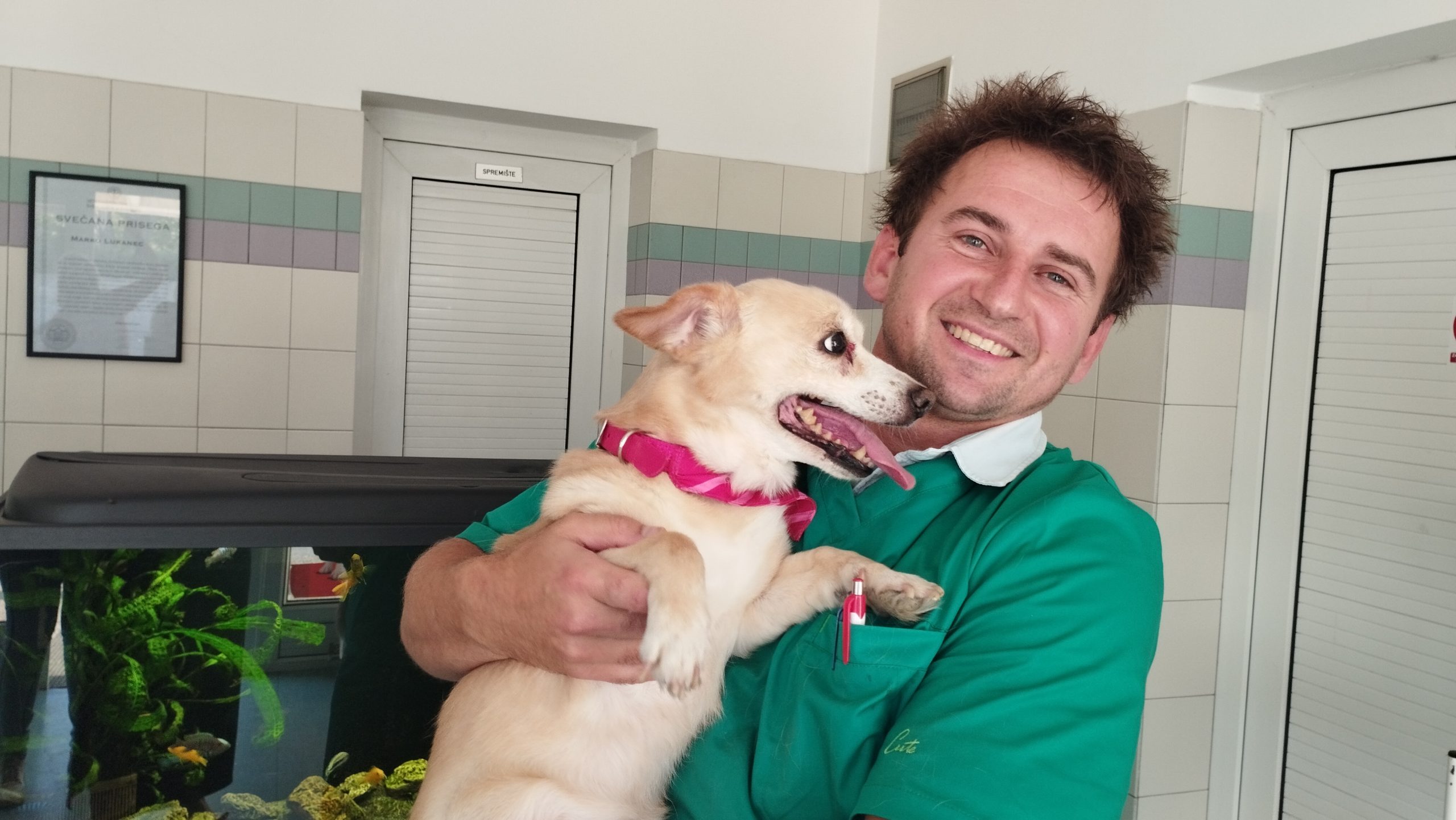 Marko Lukanec, veterinar Veterinarske stanice Koprivnica/ PRIVATNA ARHIVA