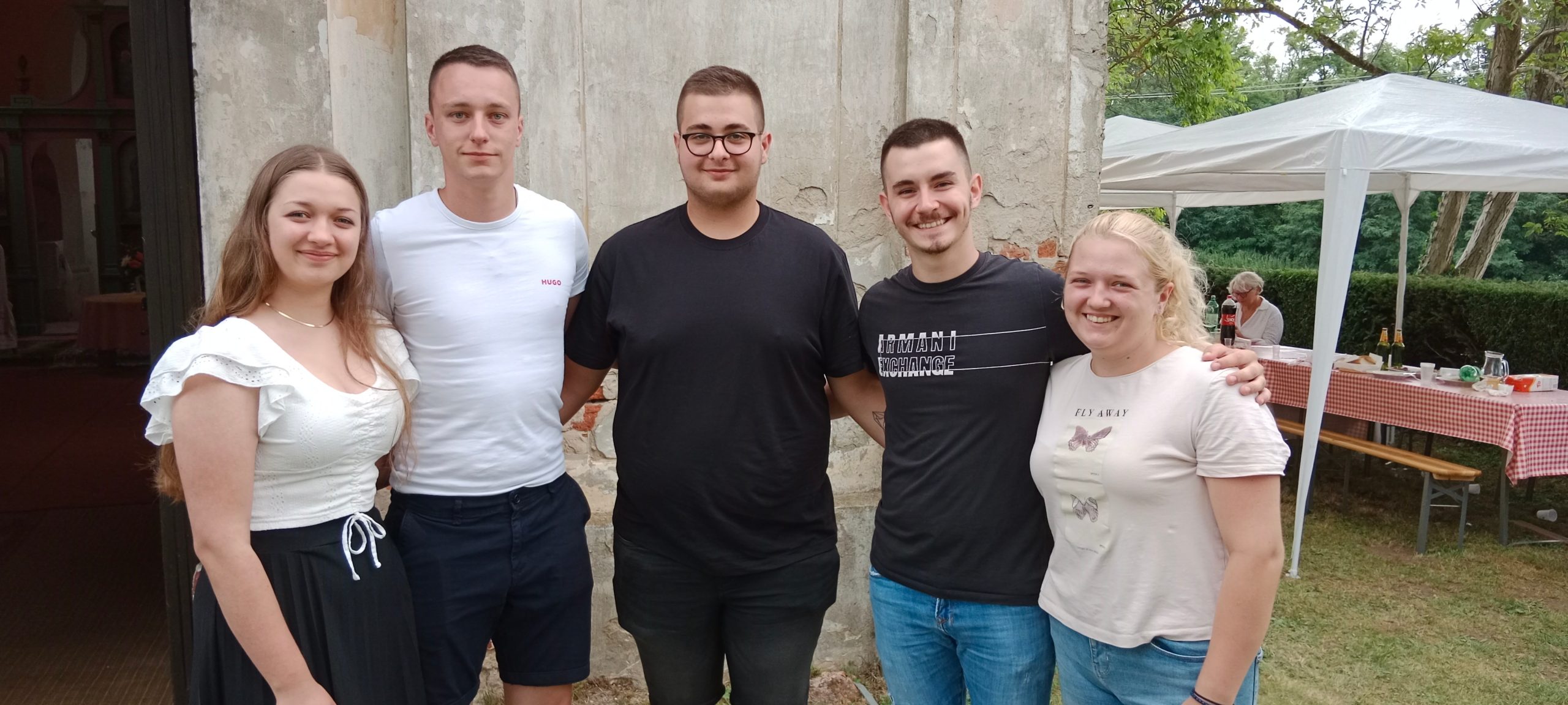 Mladi organizatori proslave/ MIRKO LUKAVSKI