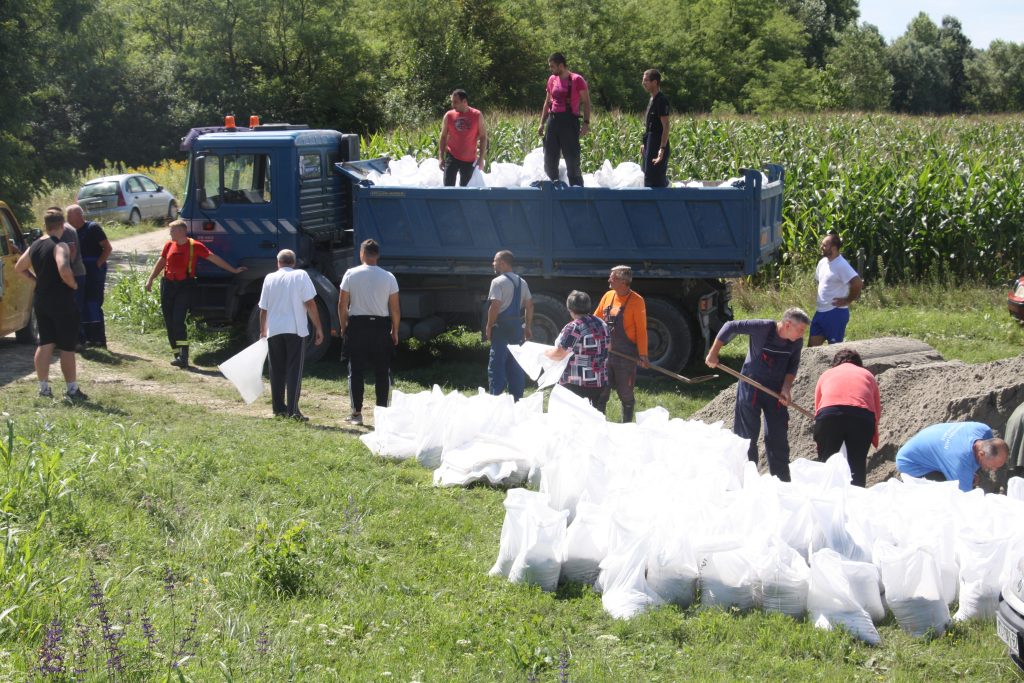 Postavljanje zečjih nasipa u Gabajevoj Gredi/ IVAN GROBENSKI