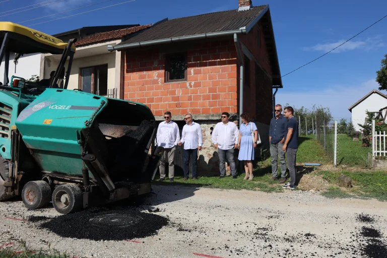 Projekt aglomeracije u Križevcima napreduje, u tijeku asfaltiranje naselja Široko Brezje