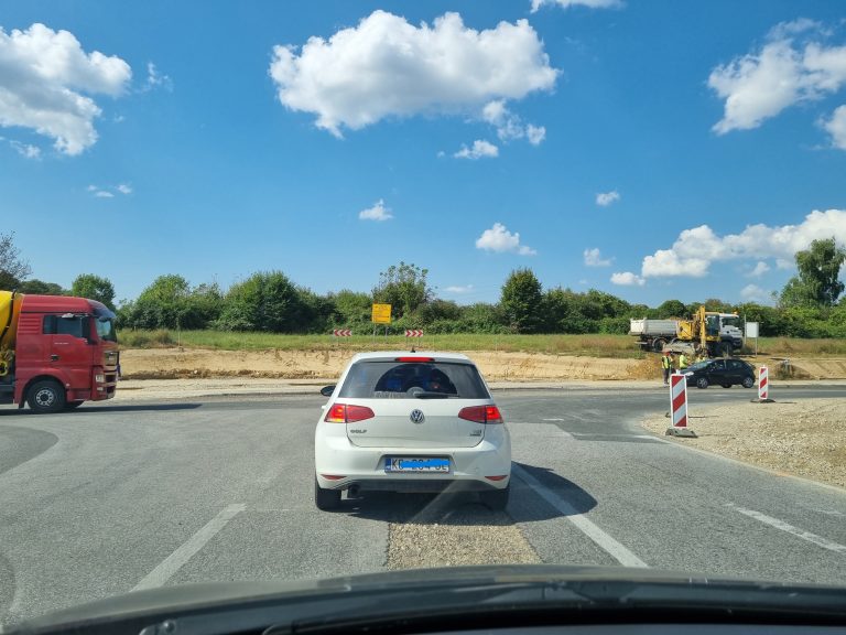 Budući kružni tok kod Tifona poprima svoj obris
