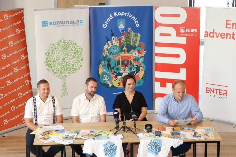 Koprivnički učenici dobili besplatne radne bilježnice