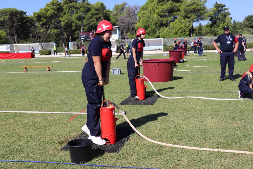 Državno vatrogasno natjecanje u Novalji / Sonja Markić, VZG Koprivnica