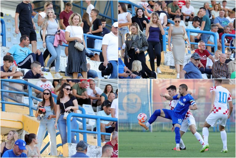 FOTO / Slaven Belupo pred fino popunjenim tribinama ugostio mlade Vatrene