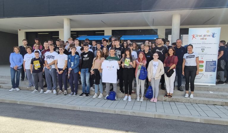 Projekt ‘Zdravi, aktivni i online’ promiče zdrave navike i važnost kretanja kod osnovnoškolaca
