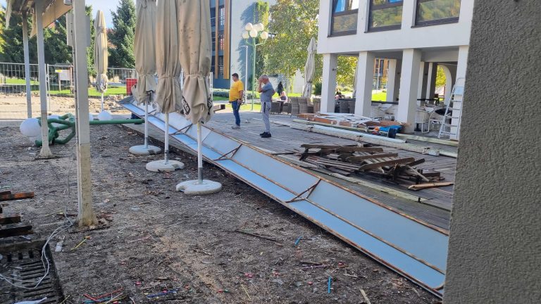 Nema više kavice na terasama, ‘špicu’ preuzeli bageri