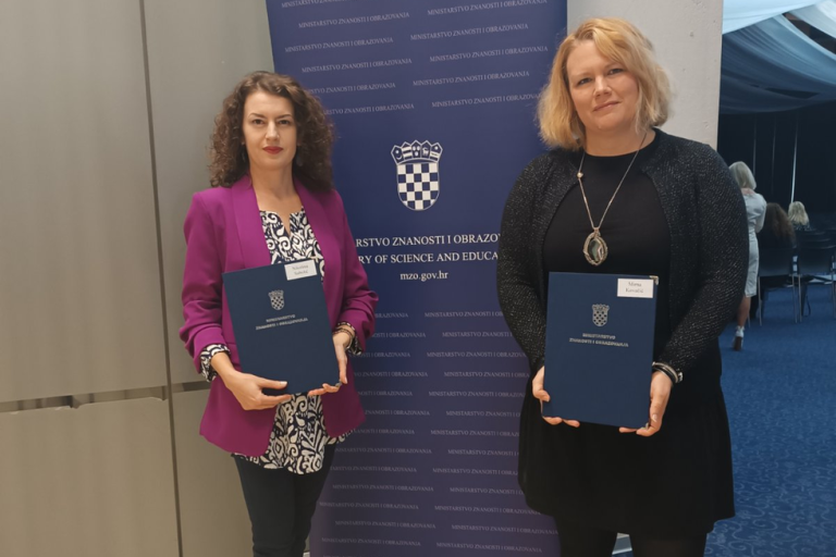 Godišnju nagradu Ministarstva primile školska knjižničarka i učiteljica povijesti i geografije iz OŠ Đuro Ester