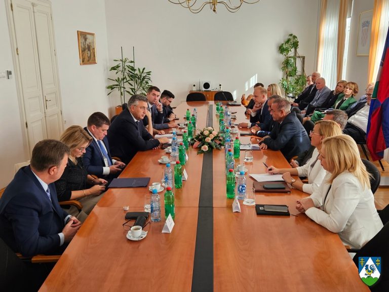 Premijer Plenković boravio u Županiji te podržao projekte koji se provode na našem području