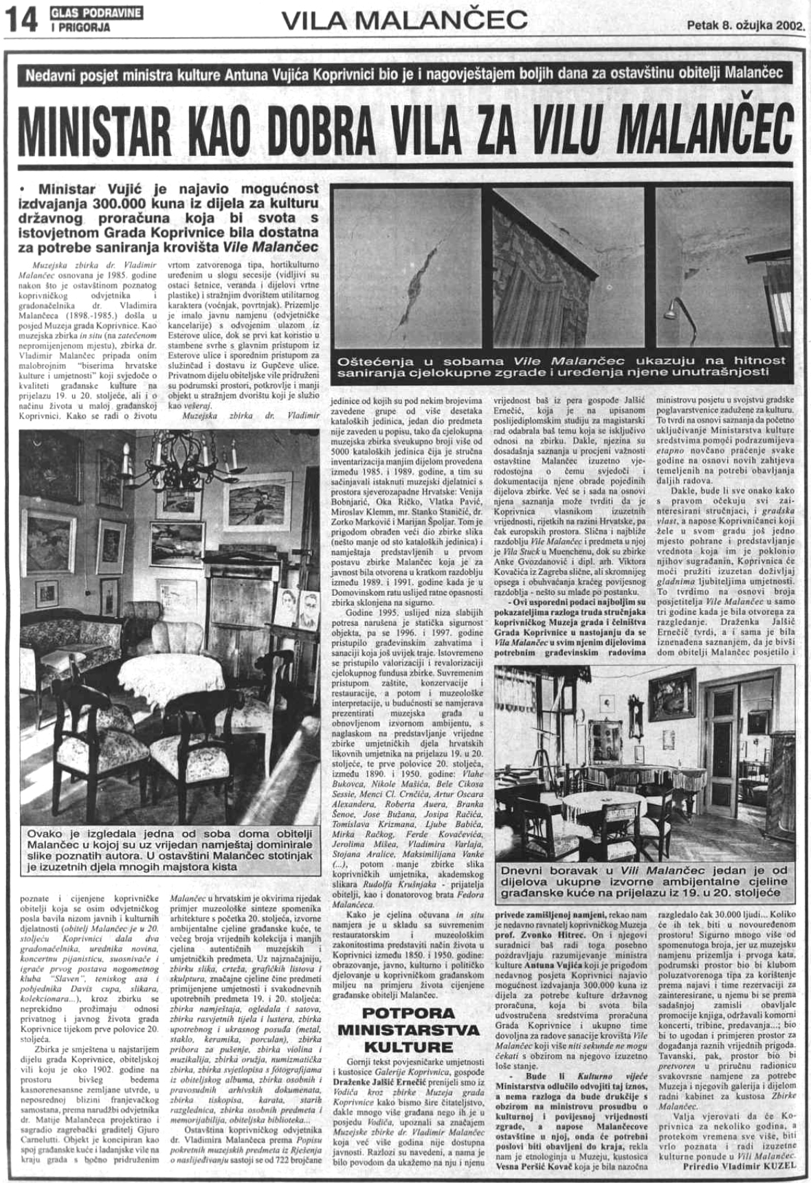 Arhivski članak Glasa Podravine / GPIP ARHIVA