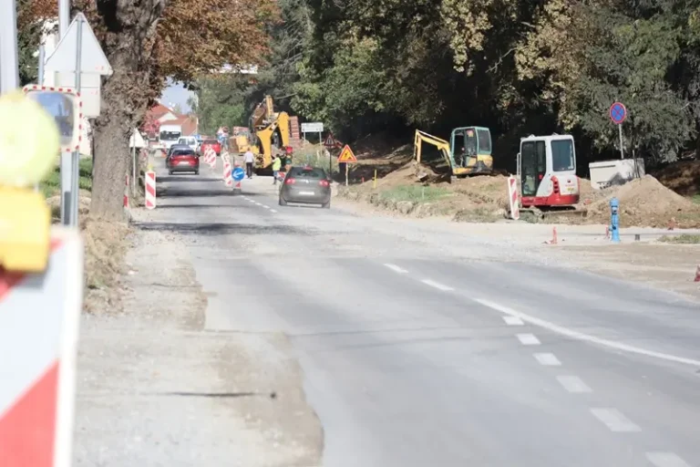 U tijeku je 1,3 milijuna eura vrijedna rekonstrukcija Tomislavove ulice u Križevcima