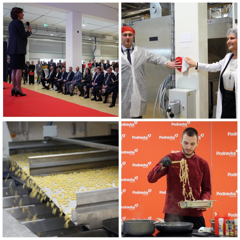 FOTOGALERIJA / Podravka u pogon pustila novu tvornicu tjestenine