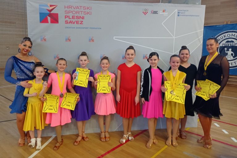 Plesni klub ‘Ritam’ osvojio pregršt medalja na međunarodnom turniru