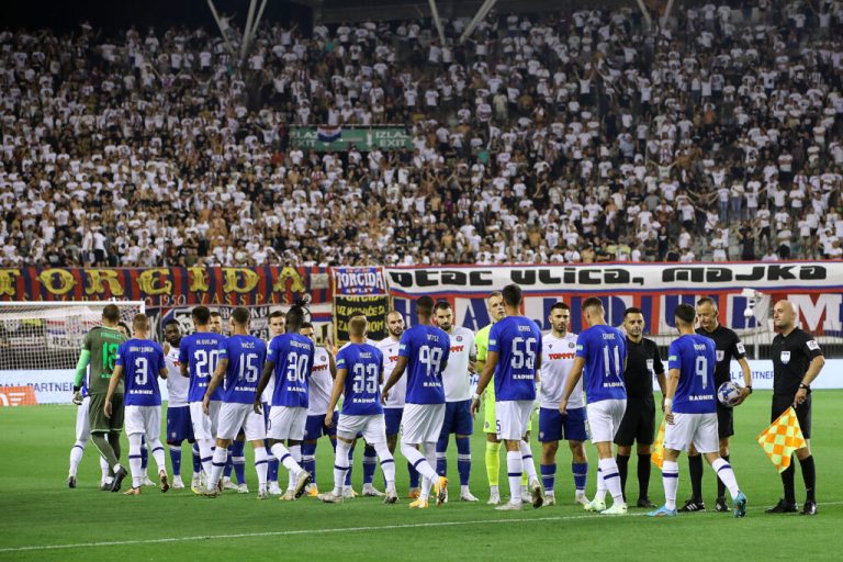 Hajduk u Splitu pošteno napunio mrežu Slavena