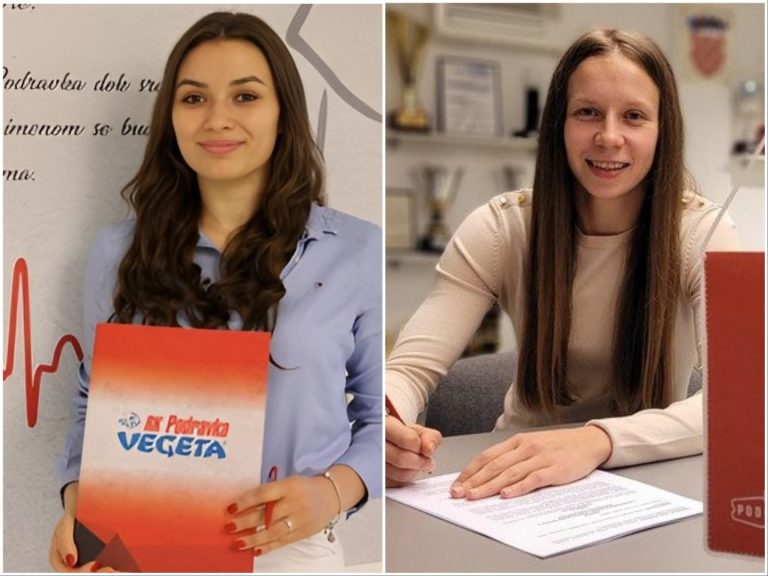 Krila Podravka Vegete Nikolina Zadravec i Andrea Šimara produžila vjernost klubu