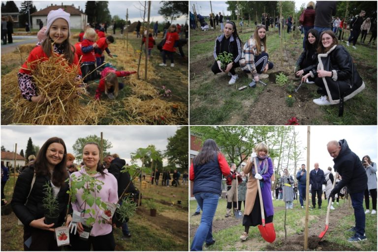 FOTO Koprivnica dobila najveću šumu hrane u državi, Horvat: Ovo je početak velikog prijateljstva između prirode i onih koji ovdje obitavaju