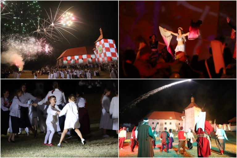 FOTO Spektakularna ‘Legenda o picokima’ i vatromet oduševili mnogobrojnu publiku podno Starog grada