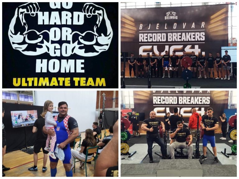 Powerlifteri Ultimate kluba na bjelovarskom ‘Record Breakersu’ ubrali izvrsne rezultate