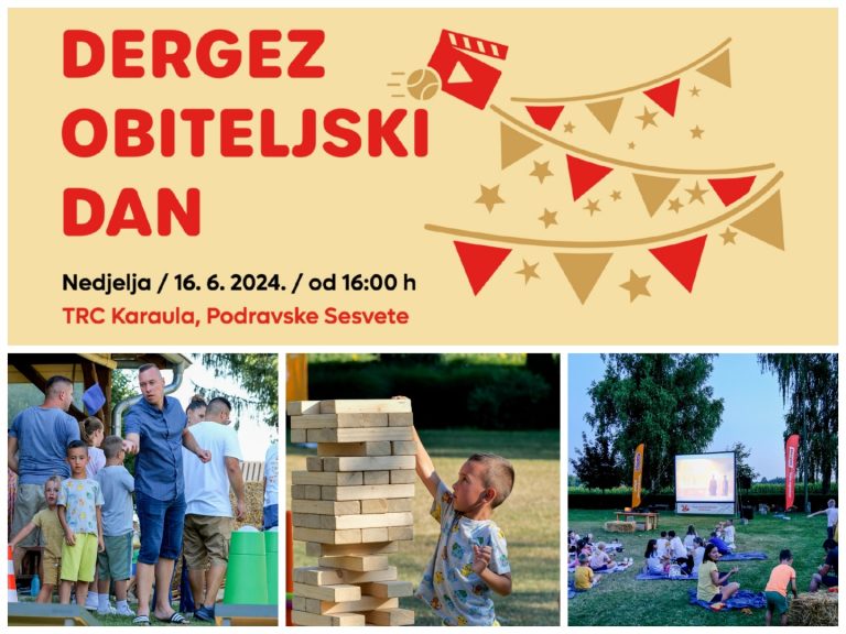 Dođite na Dergez obiteljski dan u Podravske Sesvete!