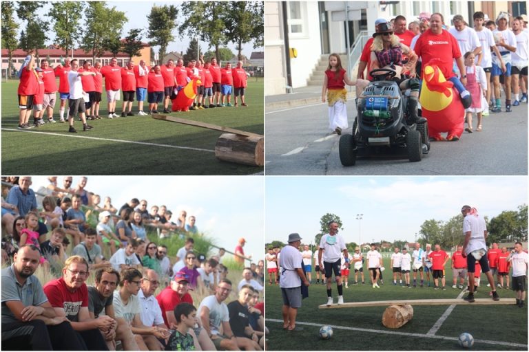 FOTO Počela revijalna utakmica Debeli i Guravi, tribine ŠRC-a Vlado Leščan Duspe ispunjene do zadnjeg mjesta